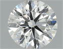 Diamante Natural 0.51 quilates, Redondo , Color F, claridad VS2 y certificado GIA