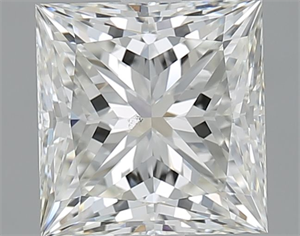 Picture of Natural Diamond 2.01 Carats, Princess with  Cut, I Color, VS2 Clarity and Certified by GIA