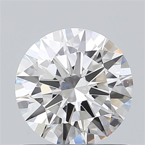 Picture of Natural Diamond 0.70 Carats, Round with Excellent Cut, H Color, VS2 Clarity and Certified by GIA
