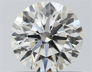 Foto Diamante Natural 0.53 quilates, Redondo , Color I, claridad SI2 y certificado GIA de