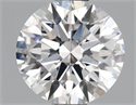 Lab Grown Diamond 1.09 Carats, Round with Ideal Cut, D Color, VS1 Clarity and Certified by IGI