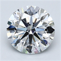 Diamante Natural 2.01 quilates, Redondo , Color D, claridad VS2 y certificado GIA