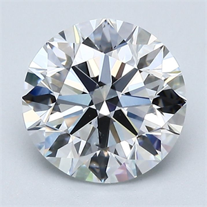 Foto Diamante Natural 2.01 quilates, Redondo , Color D, claridad VS2 y certificado GIA de