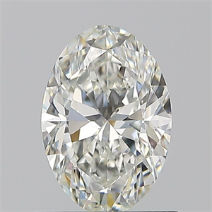 Picture of Natural Diamond 0.90 Carats, Oval with  Cut, H Color, VS2 Clarity and Certified by GIA