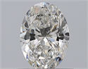 Diamante Natural 0.66 quilates, Ovalado , Color G, claridad SI1 y certificado GIA