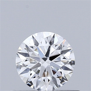 Picture of Natural Diamond 0.51 Carats, Round with Excellent Cut, F Color, SI2 Clarity and Certified by GIA