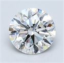 Diamante Natural 1.51 quilates, Redondo , Color F, claridad VS1 y certificado GIA
