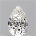 Diamante Natural 0.50 quilates, De pera , Color G, claridad VS1 y certificado GIA