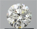 Diamante Natural 0.50 quilates, Redondo , Color I, claridad VS2 y certificado GIA