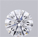 Lab Grown Diamond 1.42 Carats, Round with Ideal Cut, D Color, VS1 Clarity and Certified by IGI