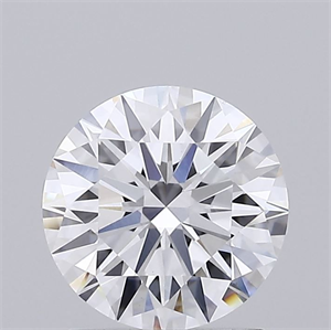 Picture of Lab Grown Diamond 1.42 Carats, Round with Ideal Cut, D Color, VS1 Clarity and Certified by IGI