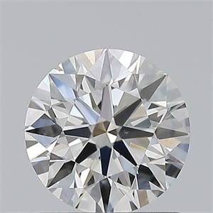Picture of Natural Diamond 0.80 Carats, Round with Excellent Cut, I Color, SI1 Clarity and Certified by GIA