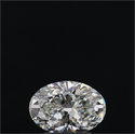 Natural Diamond 1.08 Carats, Oval with  Cut, J Color, VVS2 Clarity and Certified by GIA