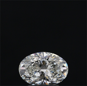 Picture of Natural Diamond 1.08 Carats, Oval with  Cut, J Color, VVS2 Clarity and Certified by GIA