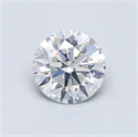 Diamante Natural 0.75 quilates, Redondo , Color E, claridad SI2 y certificado GIA