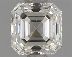 Foto Diamante Natural 1.02 quilates, Asscher , Color H, claridad SI1 y certificado IGI de
