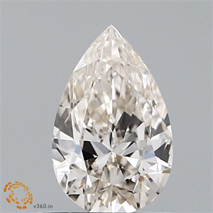 Picture of Natural Diamond 0.70 Carats, Pear with  Cut, L Color, SI2 Clarity and Certified by GIA