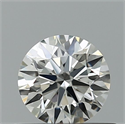 Diamante Natural 0.41 quilates, Redondo , Color G, claridad VVS1 y certificado IGI