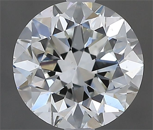 Picture of Natural Diamond 1.00 Carats, Round with Very Good Cut, G Color, VS1 Clarity and Certified by IGI