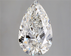 Foto Diamante Natural 3.01 quilates, De pera , Color F, claridad SI2 y certificado GIA de