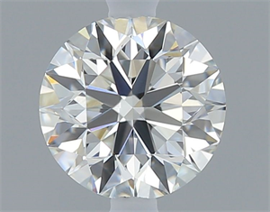 Picture of Natural Diamond 0.50 Carats, Round with Excellent Cut, H Color, VVS2 Clarity and Certified by GIA