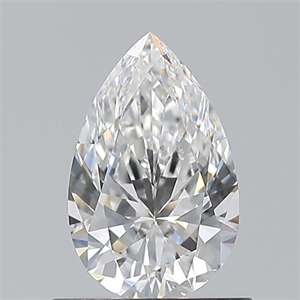 Picture of Natural Diamond 0.70 Carats, Pear with  Cut, D Color, VS1 Clarity and Certified by GIA