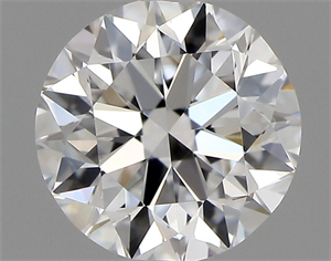 Picture of Natural Diamond 0.72 Carats, Round with Very Good Cut, E Color, VVS1 Clarity and Certified by GIA
