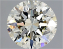 Natural Diamond 1.00 Carats, Round with Excellent Cut, L Color, SI1 Clarity and Certified by GIA