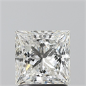 Diamante Natural 1.52 quilates, Princesa , Color G, claridad SI2 y certificado GIA