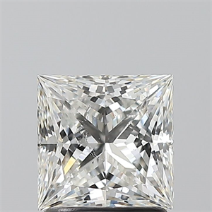 Foto Diamante Natural 1.52 quilates, Princesa , Color G, claridad SI2 y certificado GIA de