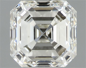Picture of Natural Diamond 1.00 Carats, Asscher with  Cut, I Color, VS2 Clarity and Certified by IGI