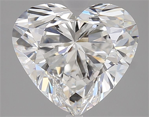 Picture of Natural Diamond 3.04 Carats, Heart with  Cut, D Color, VS1 Clarity and Certified by GIA