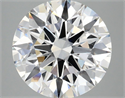 Lab Grown Diamond 5.09 Carats, Round with Ideal Cut, E Color, VVS2 Clarity and Certified by IGI