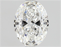 Diamante Natural 0.73 quilates, Ovalado , Color E, claridad VS2 y certificado GIA