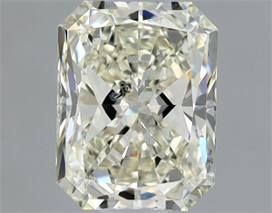 Foto Diamante Natural 0.70 quilates, Radiante , Color J, claridad SI2 y certificado HRD de
