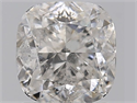 Diamante Natural 1.50 quilates, Del cojín , Color G, claridad SI2 y certificado HRD