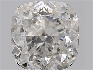 Foto Diamante Natural 1.50 quilates, Del cojín , Color G, claridad SI2 y certificado HRD de