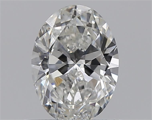 Picture of Natural Diamond 0.50 Carats, Oval with  Cut, G Color, SI2 Clarity and Certified by GIA