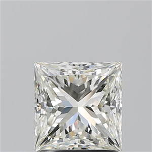 Picture of Natural Diamond 1.50 Carats, Princess with  Cut, I Color, VS1 Clarity and Certified by IGI