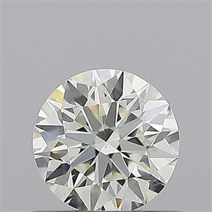Picture of Natural Diamond 0.50 Carats, Round with Excellent Cut, K Color, VS2 Clarity and Certified by GIA