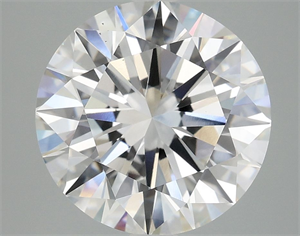 Picture of Lab Grown Diamond 4.94 Carats, Round with Excellent Cut, E Color, VS1 Clarity and Certified by IGI
