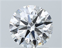 Diamante Natural 1.01 quilates, Redondo , Color E, claridad FL y certificado GIA