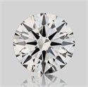 Natural Diamond 0.70 Carats, Round with Excellent Cut, J Color, SI1 Clarity and Certified by GIA