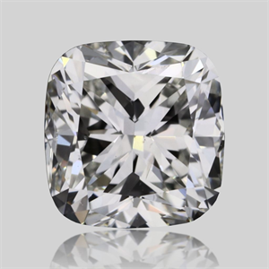 Picture of Natural Diamond 0.50 Carats, Cushion with  Cut, H Color, SI1 Clarity and Certified by GIA