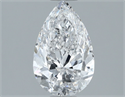 Diamante Natural 1.20 quilates, De pera , Color E, claridad SI1 y certificado GIA