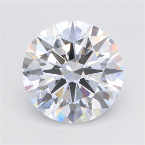Picture of Lab Grown Diamond 4.15 Carats, Round with Ideal Cut, E Color, VVS2 Clarity and Certified by IGI