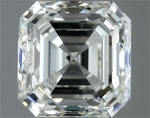 Picture of Natural Diamond 1.00 Carats, Asscher with  Cut, I Color, IF Clarity and Certified by IGI
