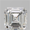 Natural Diamond 1.03 Carats, Asscher with  Cut, G Color, VS2 Clarity and Certified by GIA