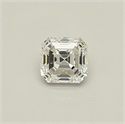 Diamante Natural 0.40 quilates, Asscher , Color E, claridad VVS1 y certificado GIA