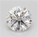 Lab Grown Diamond 1.00 Carats, Round with Ideal Cut, D Color, VVS1 Clarity and Certified by IGI